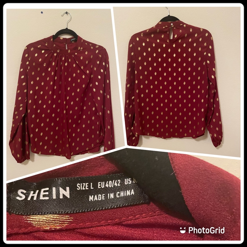 I’m selling a SHEIN blouse brand new It doesn’t have tag  it was a bulk order